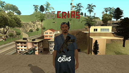 MP5 Enfeite (Enferrujada)